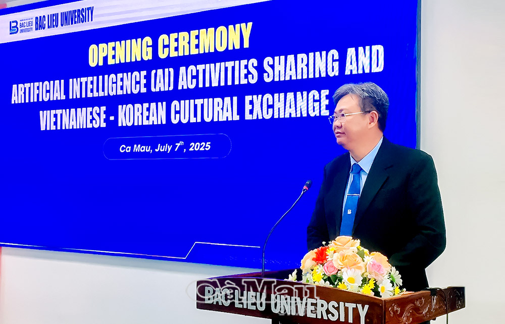 Sinh viên Hàn Quốc giao lưu, hỗ trợ CNTT tại Trường Đại học Bạc Liêu